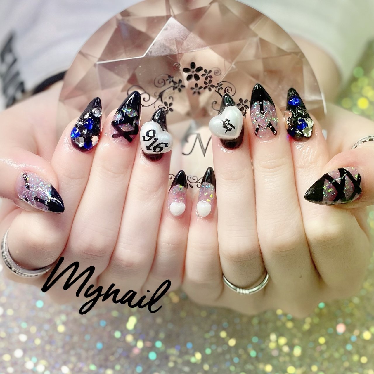 オールシーズン/ハンド/フレンチ/ハート/イニシャル - my NAILのネイル ...