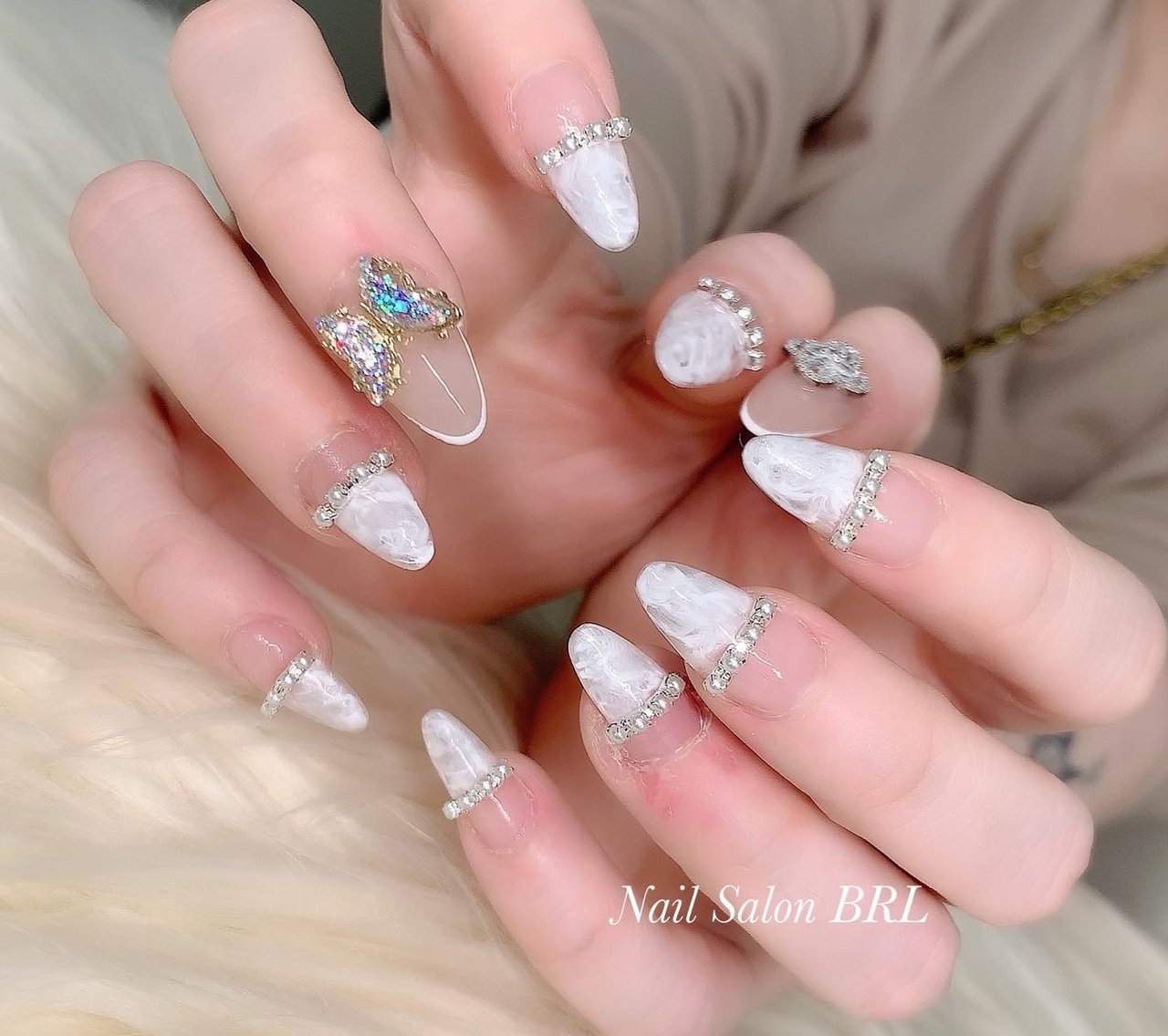 オールシーズン パーティー デート 女子会 ハンド Nail Salon Brl ネイルサロン ベリル のネイルデザイン No ネイルブック