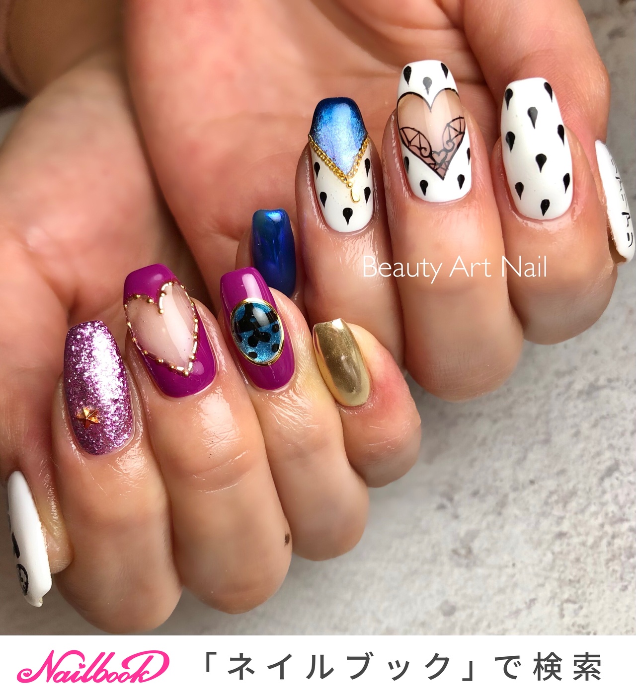 Yurikabambaのネイルデザイン No ネイルブック