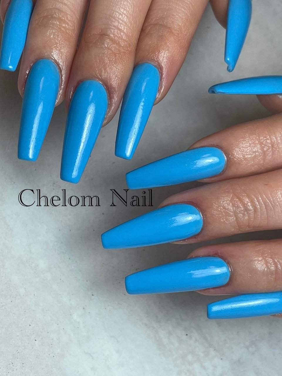 M-STYLE ネイルアート筆 青 M-STYLE ネイルアート筆 青 M-STYLE ネイルアート筆 青 - ネイル