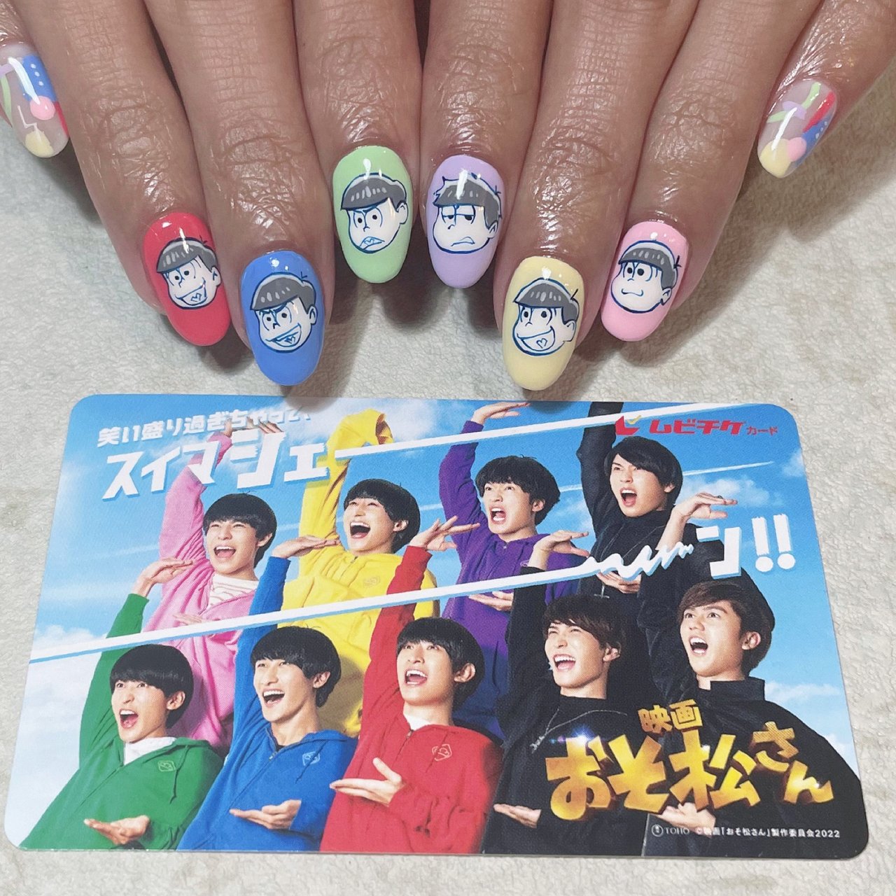 オールシーズン ハンド 痛ネイル キャラクター レトロ ひとみ のネイルデザイン No ネイルブック