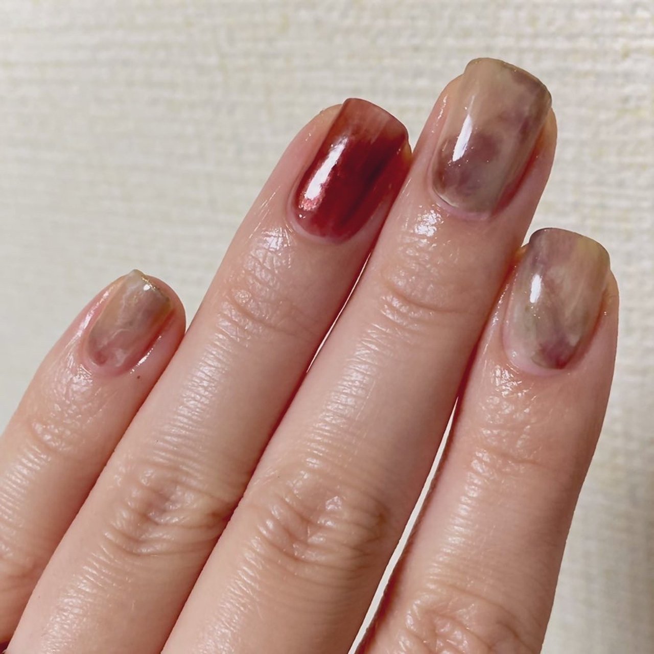 マニキュア セルフネイル こんにちはのネイルデザイン No ネイルブック