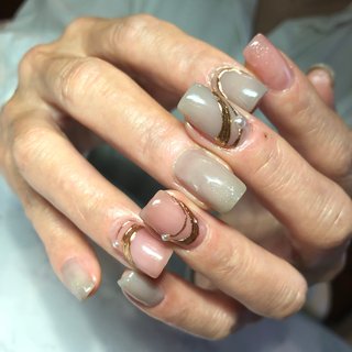 コンサバネイルのネイルデザイン ネイルブック