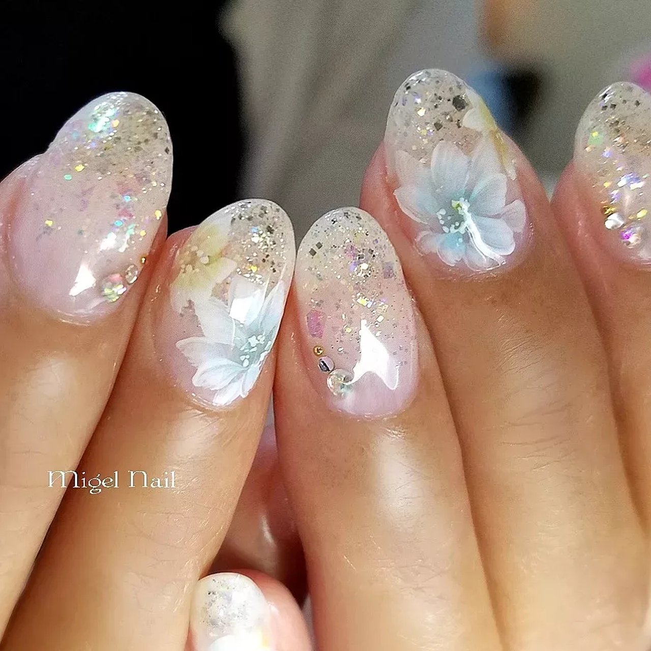 春 夏 リゾート パーティー グラデーション Migel Nailのネイルデザイン No ネイルブック