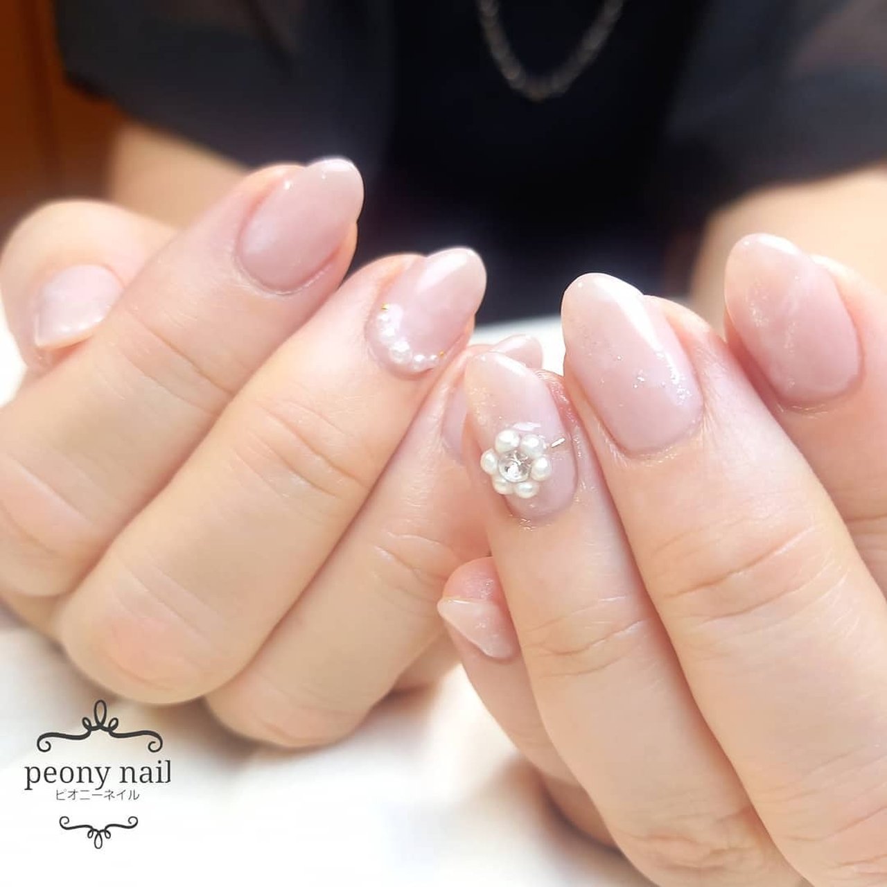 春 オフィス パーティー 女子会 ハンド Peony Nail ピオニーネイル横浜のネイルデザイン No ネイルブック
