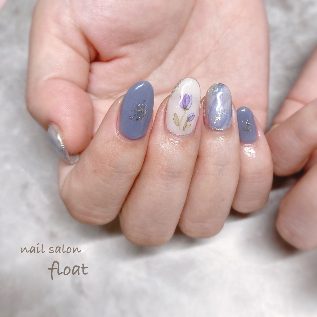 春 夏 梅雨 女子会 ハンド Nail Salon Floatのネイルデザイン No ネイルブック