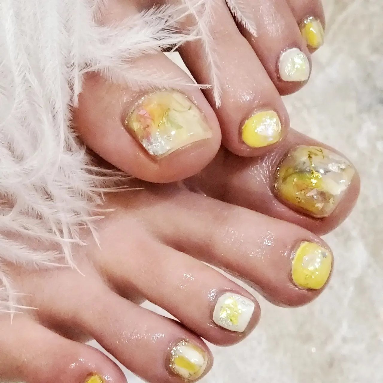 春 夏 海 リゾート フット Ishimaru Uaのネイルデザイン No ネイルブック