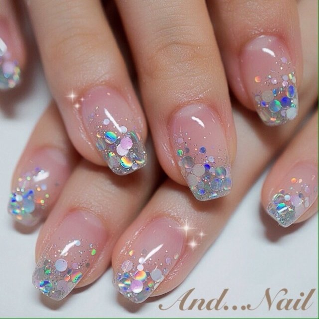 ハンド ホログラム ジェル お客様 白川麻里 神戸アンドネイルのネイルデザイン No ネイルブック