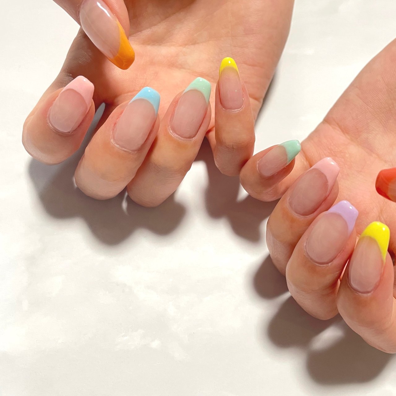 春 オールシーズン ライブ ハンド シンプル Nail Cocoa のネイルデザイン No ネイルブック