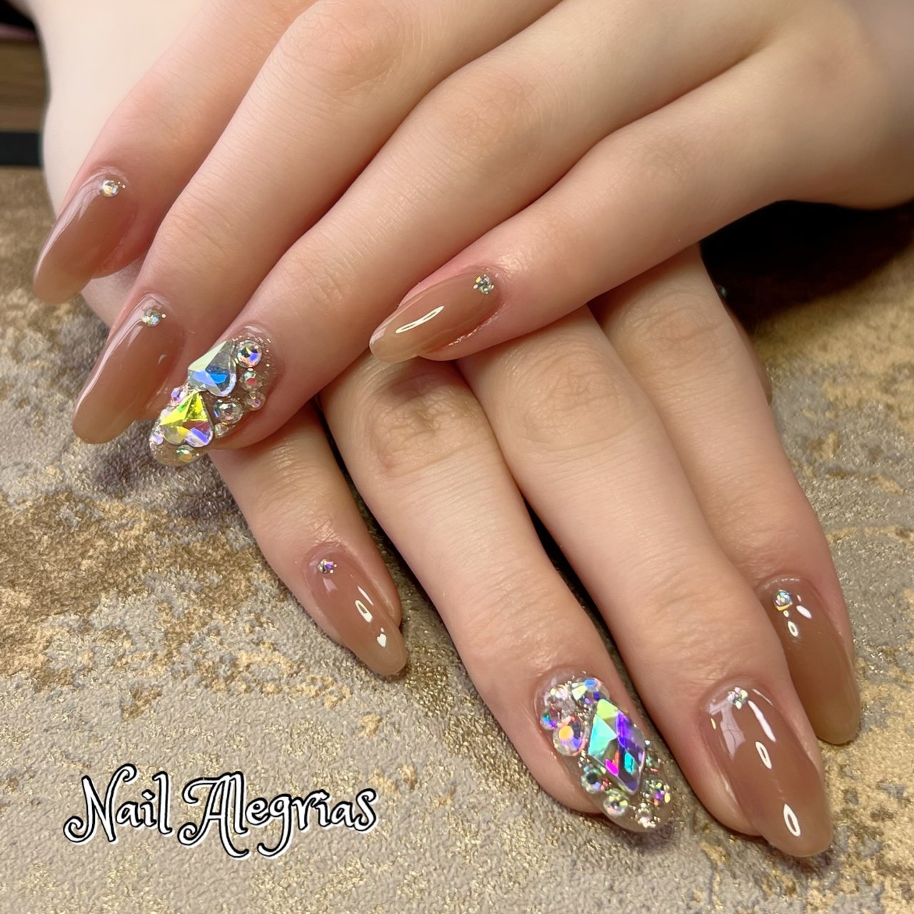 春 パーティー デート 女子会 ハンド Nail Alegrias ネイルアレグリアス のネイルデザイン No ネイルブック