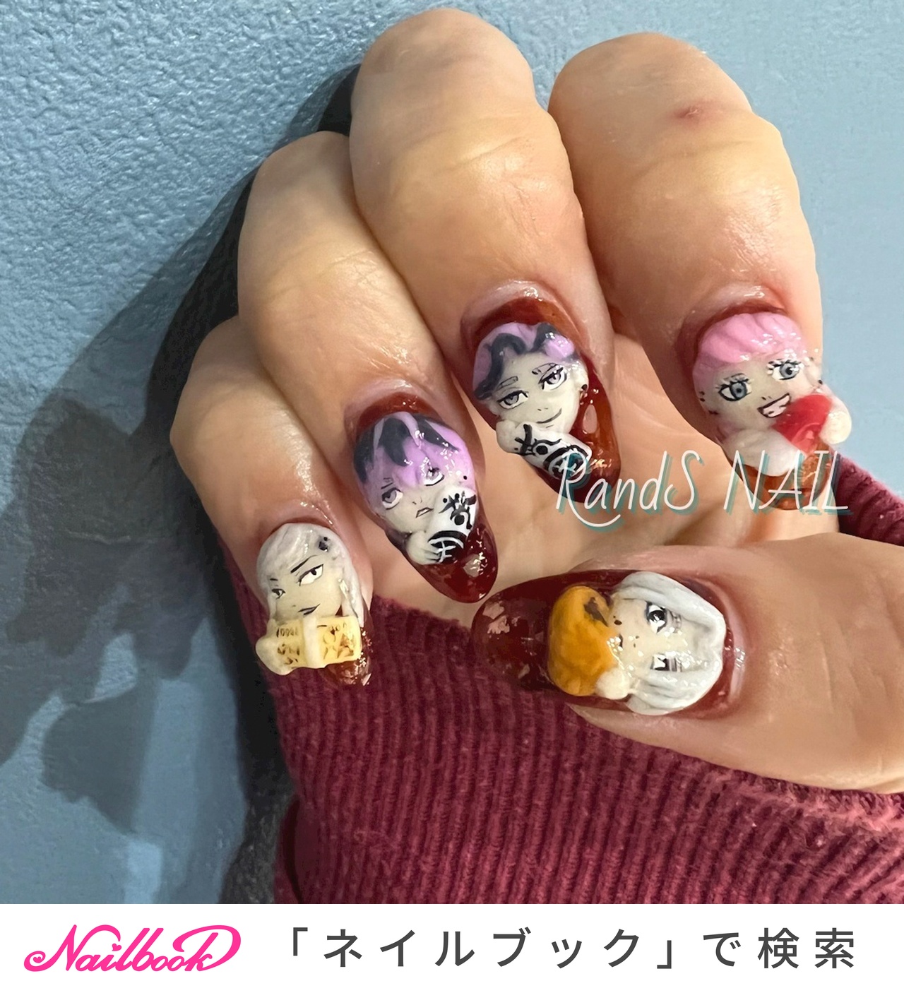 痛ネイル/キャラクター/3D/ジェルネイル/セルフネイル - sumire💅池袋