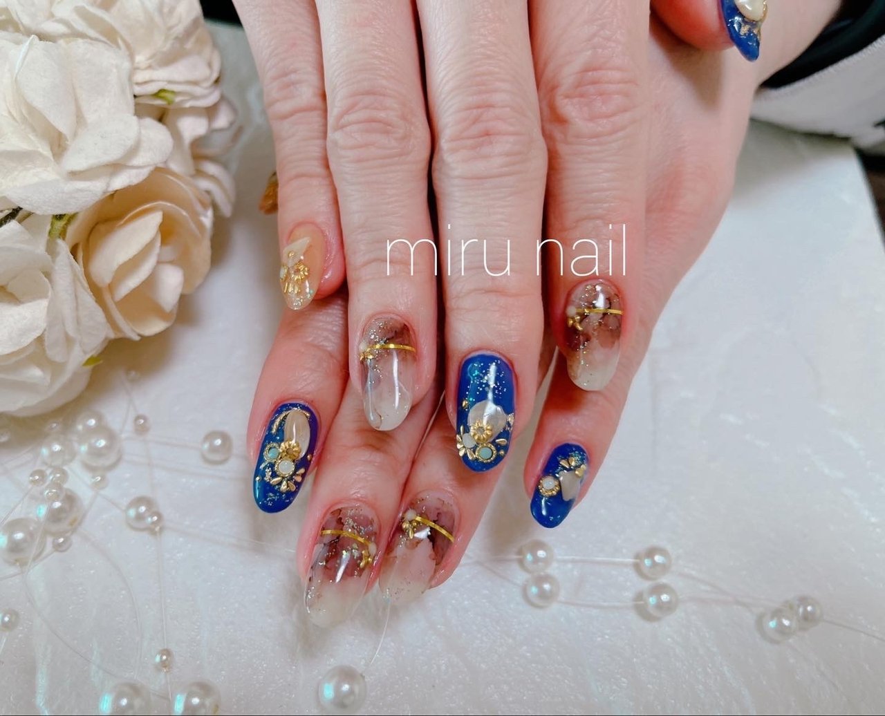 ハンド ジェルネイル Miru Nailのネイルデザイン No ネイルブック