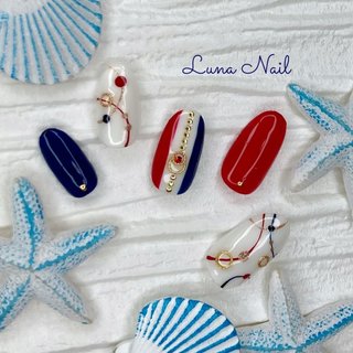 人気順｜#トリコロールのネイルデザイン｜ネイルブック