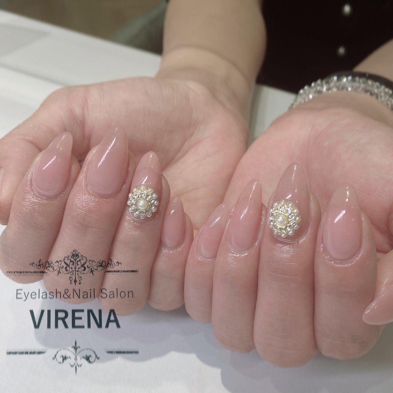 春 夏 オールシーズン ハンド シンプル Virenaのネイルデザイン No ネイルブック