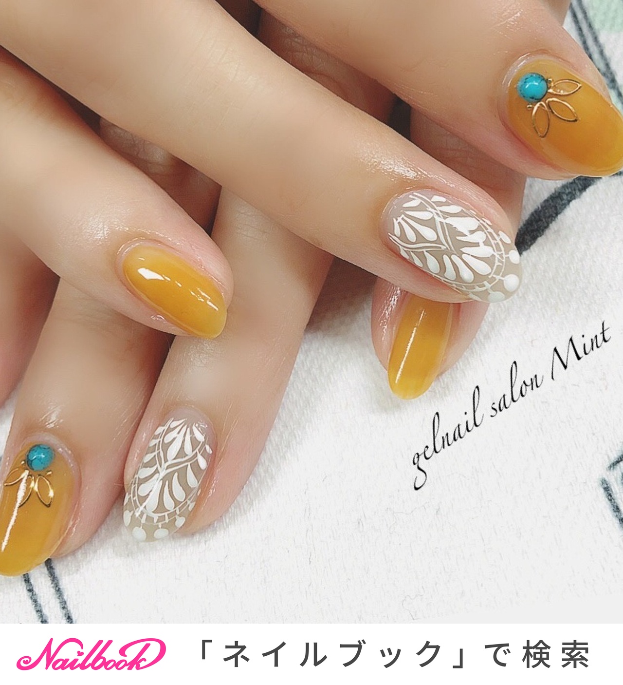 エスニック(モロッコ)/＃大人ネイルのネイルデザイン｜ネイルブック