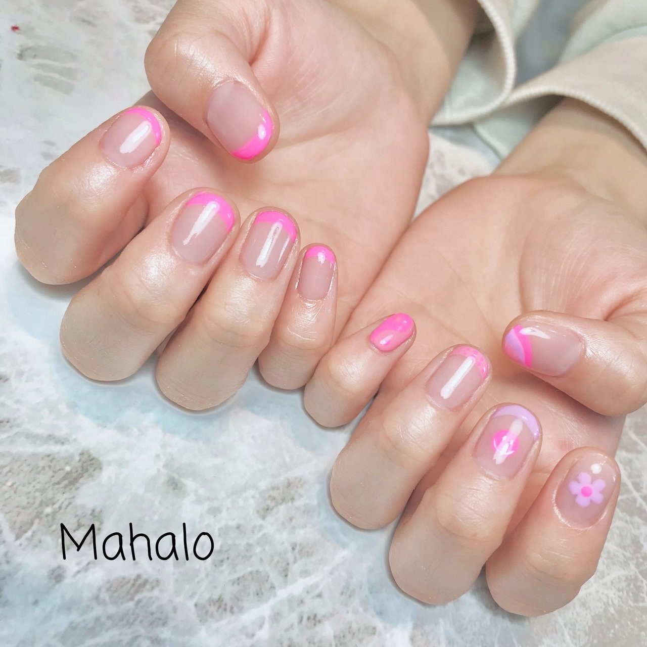 春 旅行 ライブ 女子会 ハンド Kumikoのネイルデザイン No ネイルブック