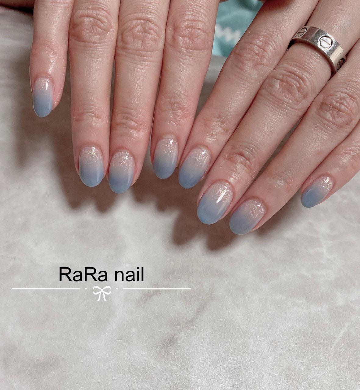 夏 梅雨 ハンド シンプル グラデーション Rara Nailのネイルデザイン No ネイルブック