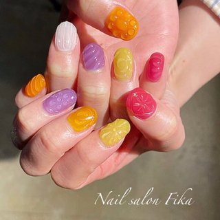人気順｜ワンカラー/ドロップスネイルのネイルデザイン｜ネイルブック