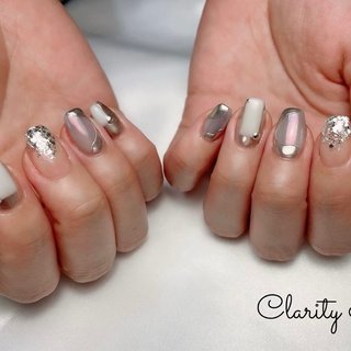 アートし放題おまかせ💅✨ 
#ジェルネイル#ネイル#nail#シンプル#持ち込みアート#天王寺#阿倍野#プライベートサロン#ネイルサロン#春夏ネイル#春ネイル#水彩アート#アートし放題#定額デザイン#シンプル#ニュアンス#ニュアンスネイル#ちゅるんネイル#オフィスネイル#フィルイン一層残し#フィルイン#フットネイル#foot#hand#spring#summer#autumn#winter#privatesalon #春 #夏 #オールシーズン #ハンド #ラメ #ニュアンス #ミラー #ホワイト #グレー #シルバー #ジェルネイル #お客様 #Clarity Nail #ネイルブック