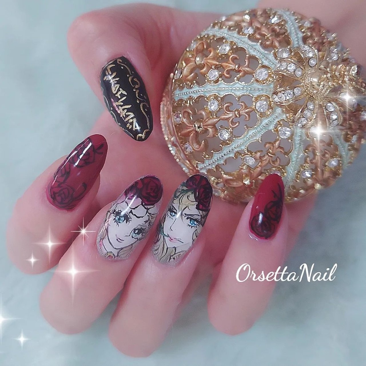 痛ネイル - OrsettaNailのネイルデザイン[No.7264637]｜ネイルブック