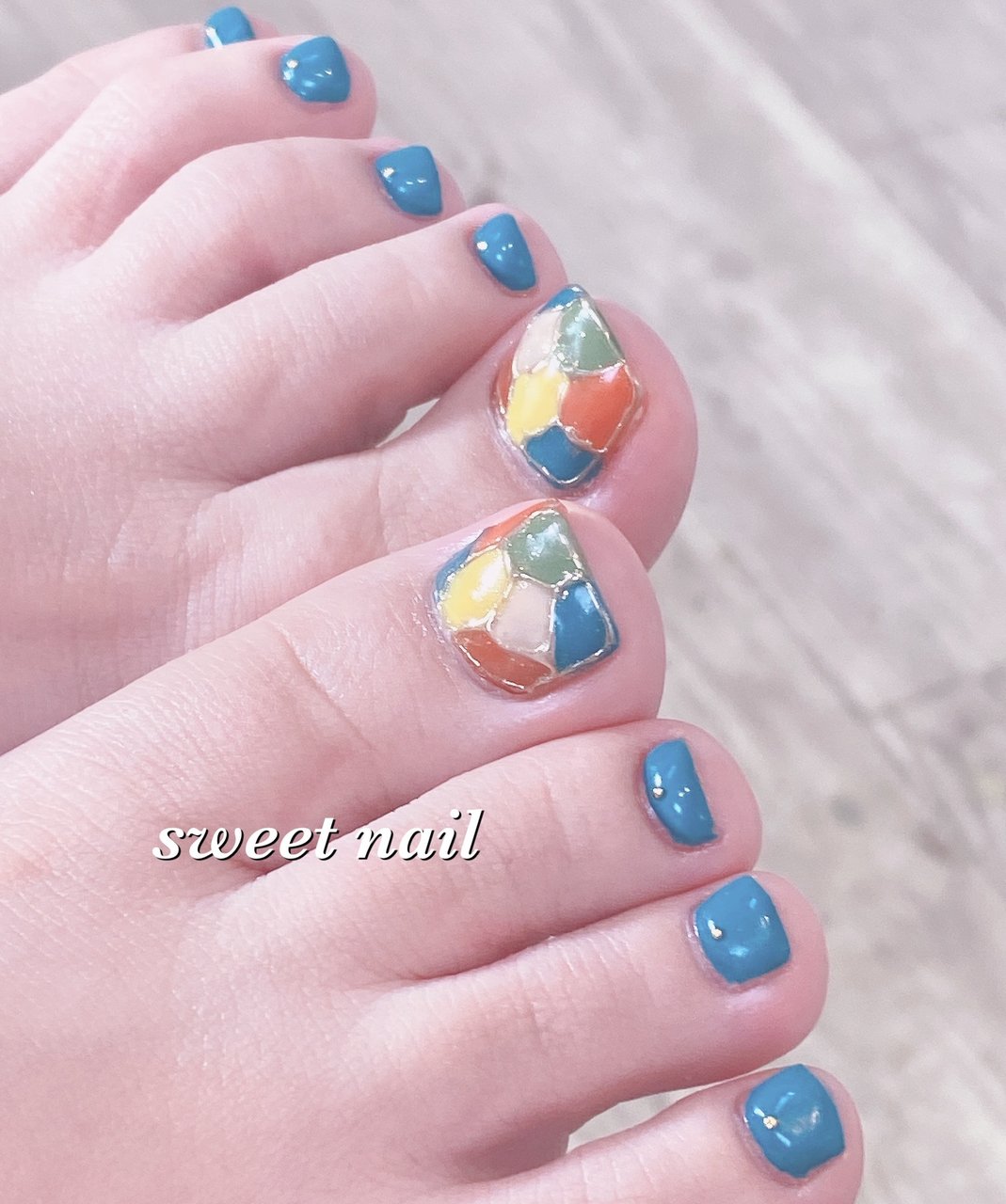 フット 伊勢崎ネイルサロンsweetのネイルデザイン No ネイルブック