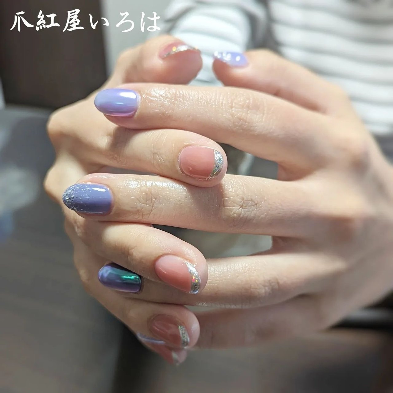 オールシーズン オフィス デート 女子会 ハンド いろはのネイルデザイン No ネイルブック