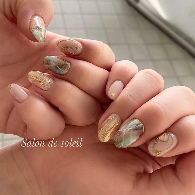 Salon De Soleil Nail School 少路のネイルサロン ネイルブック