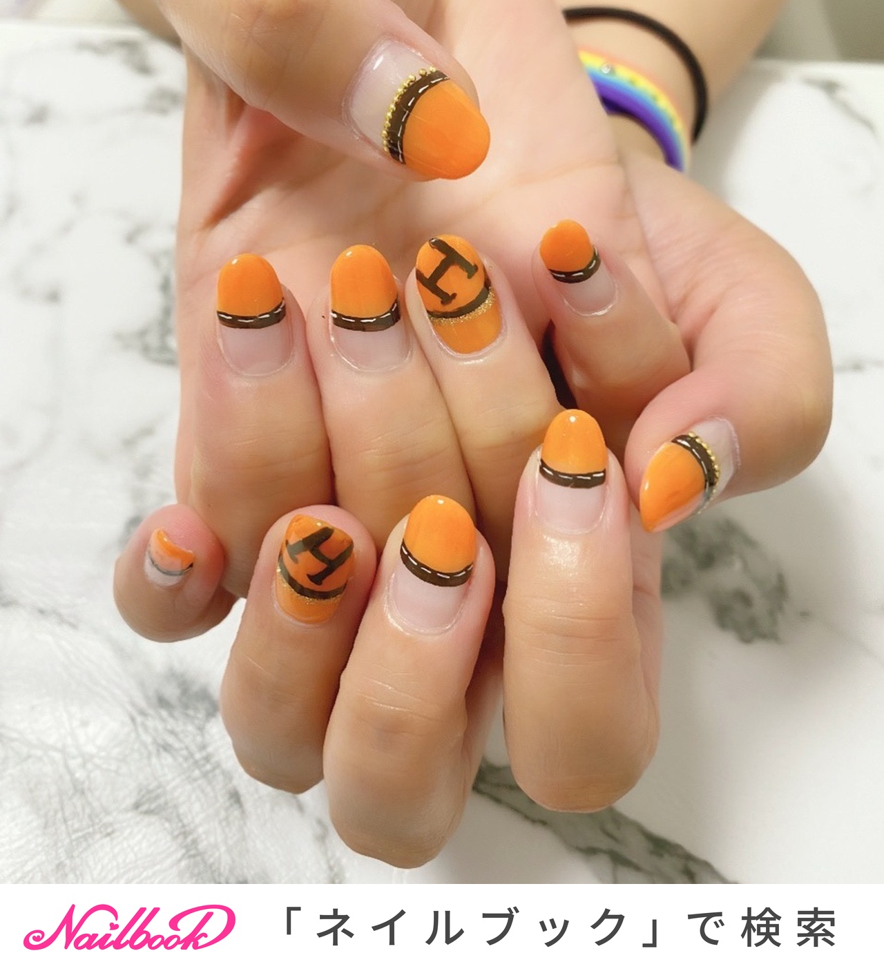ブランド柄のネイルデザイン ネイルブック