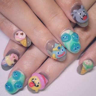 キャラクターのネイルデザイン ネイルブック