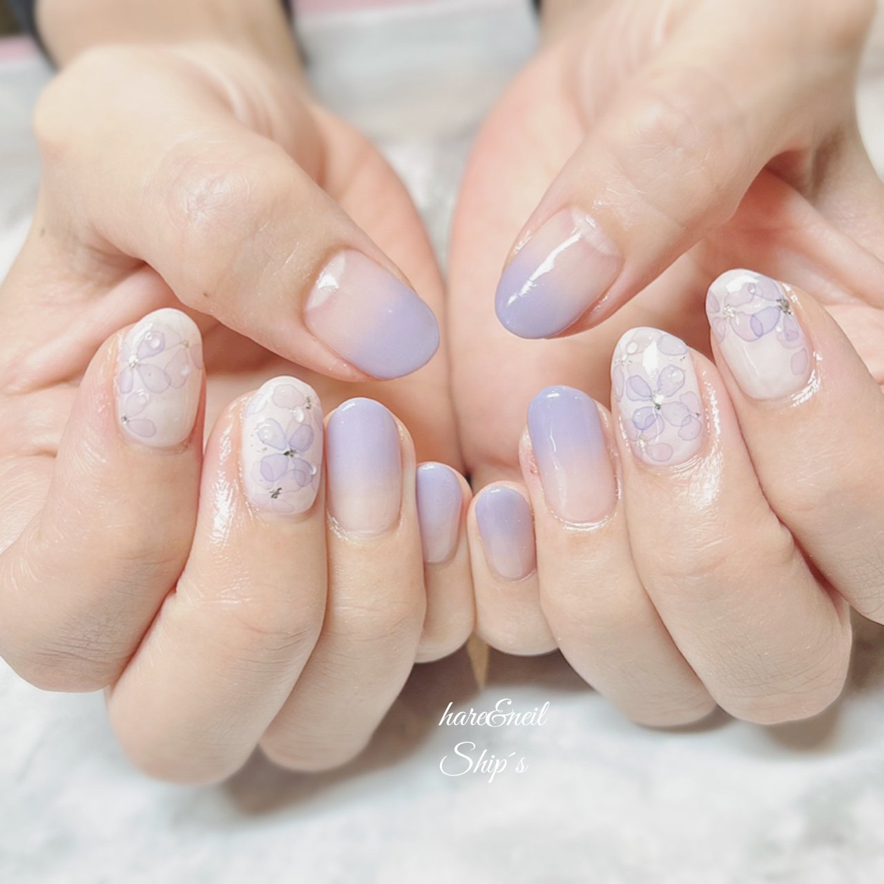 夏 梅雨 ハンド シンプル ワンカラー Ship S のネイルデザイン No ネイルブック