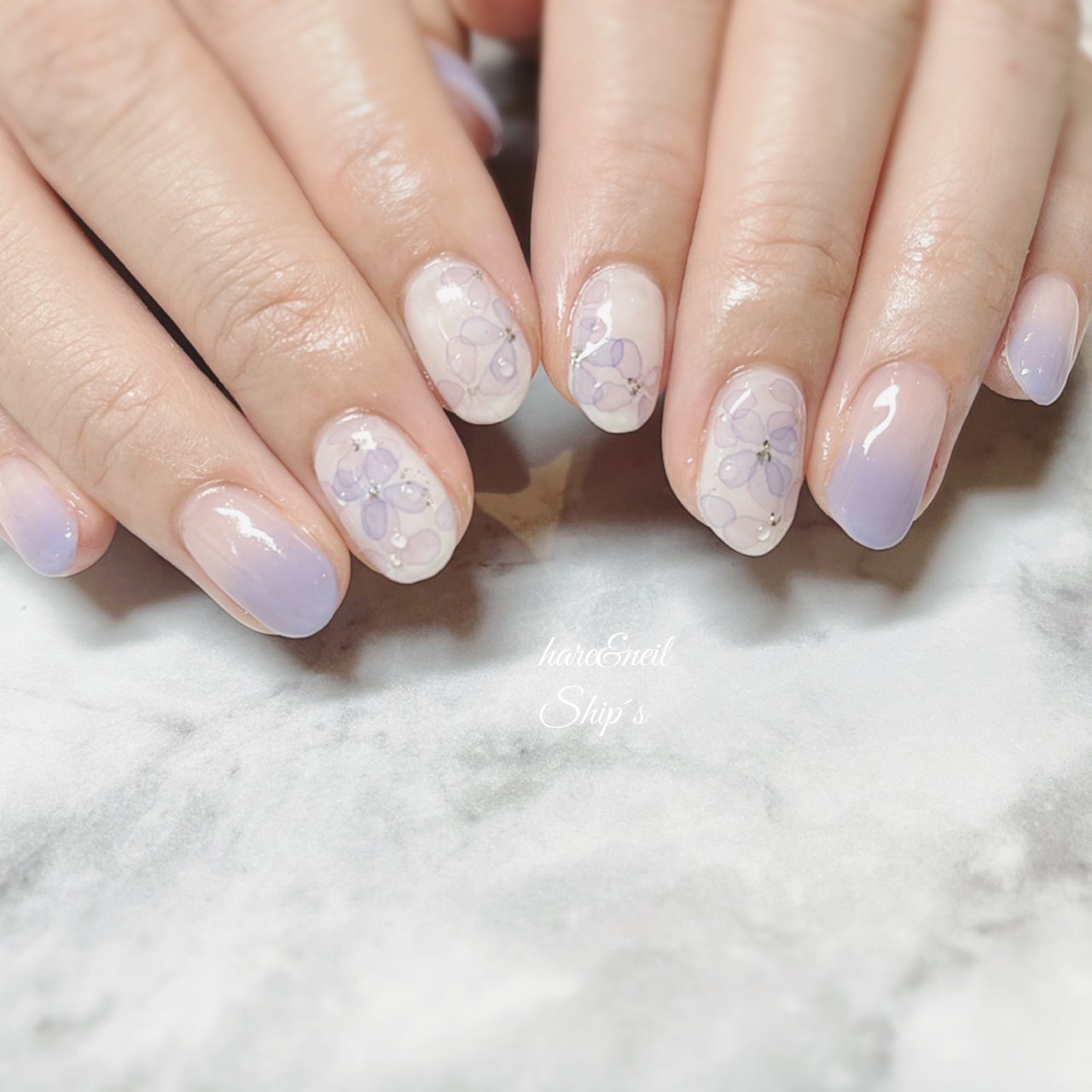 夏 梅雨 ハンド シンプル ワンカラー Ship S のネイルデザイン No ネイルブック