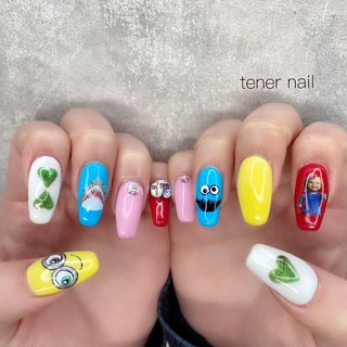 キャラクターのネイルデザイン ネイルブック