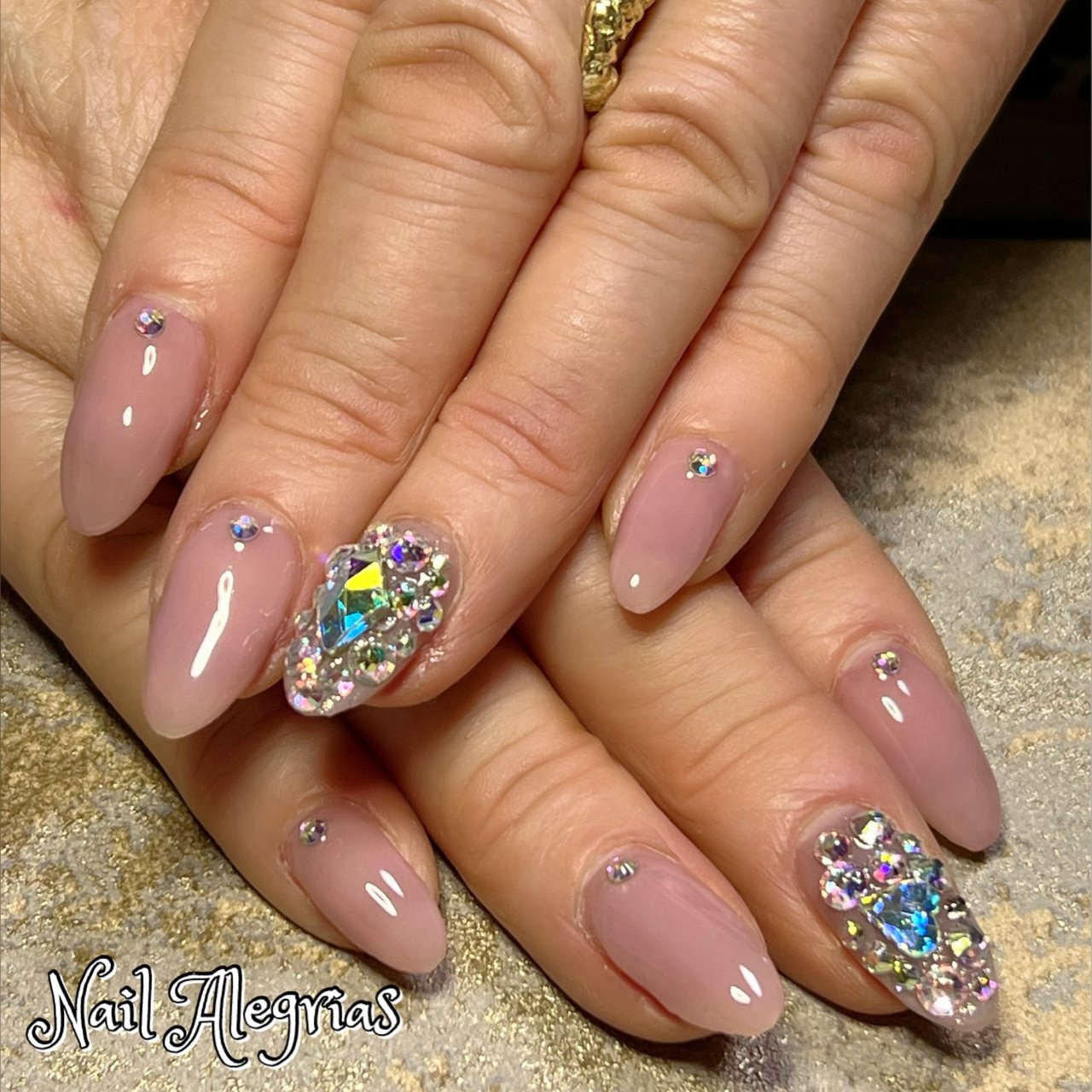 オフィス パーティー デート 女子会 ハンド Nail Alegrias ネイルアレグリアス のネイルデザイン No ネイル ブック