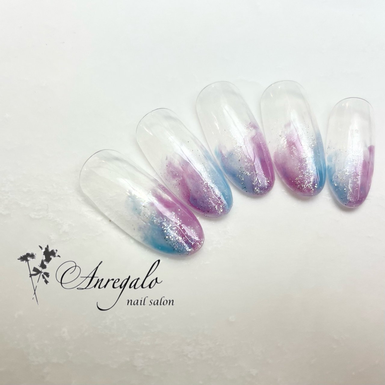 梅雨/七夕/海/ハンド/シンプル - nail salon Anregaloのネイルデザイン