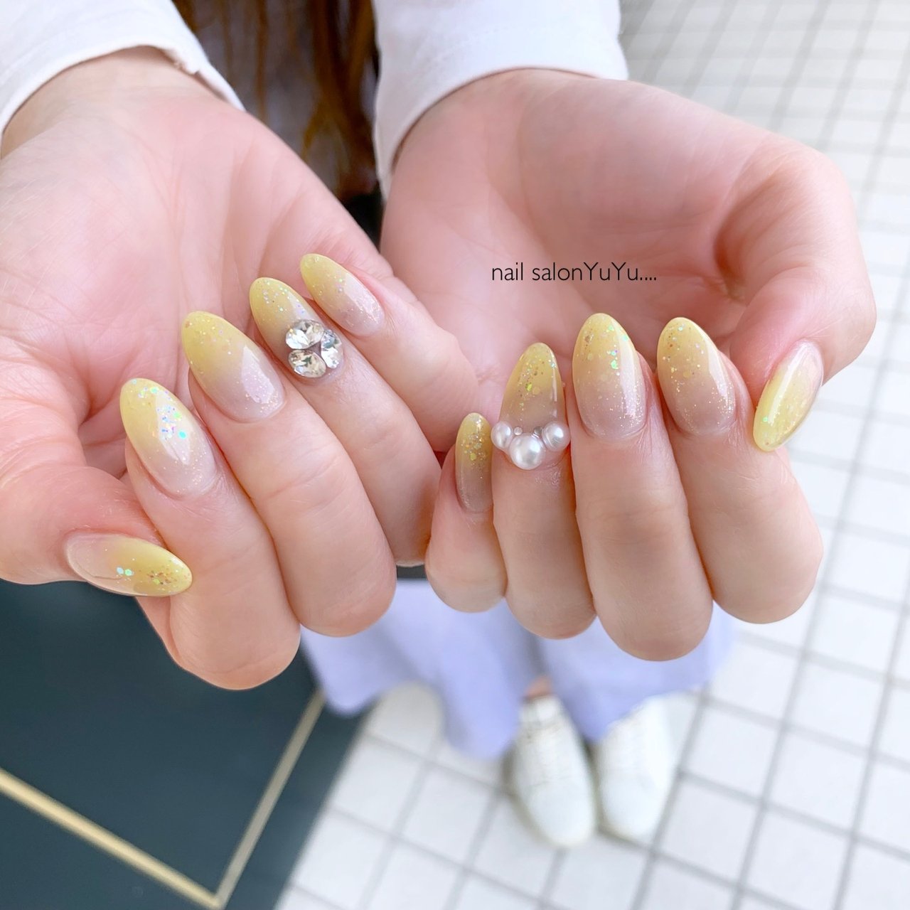 春 夏 ハンド シンプル グラデーション Nail Salon Yuyuのネイルデザイン No ネイルブック