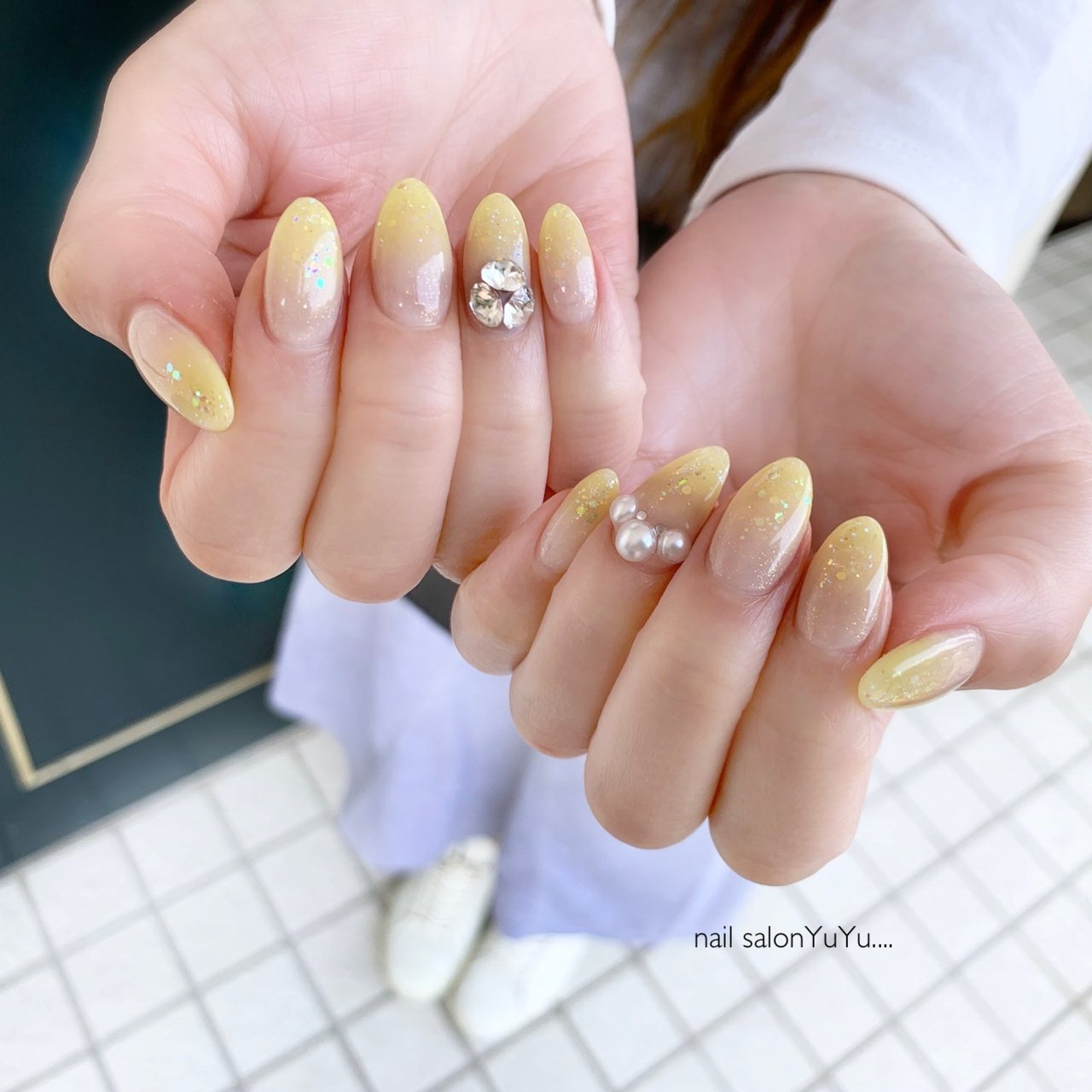 春 夏 ハンド シンプル グラデーション Nail Salon Yuyuのネイルデザイン No ネイルブック