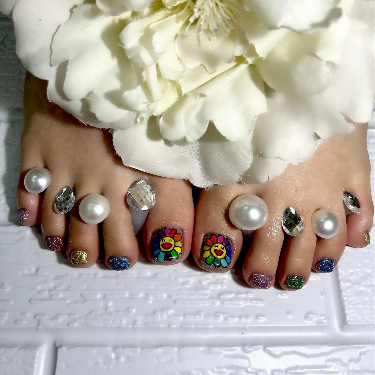 オールシーズン 海 リゾート ライブ フット Nail Smirac 林 智子のネイルデザイン No ネイルブック