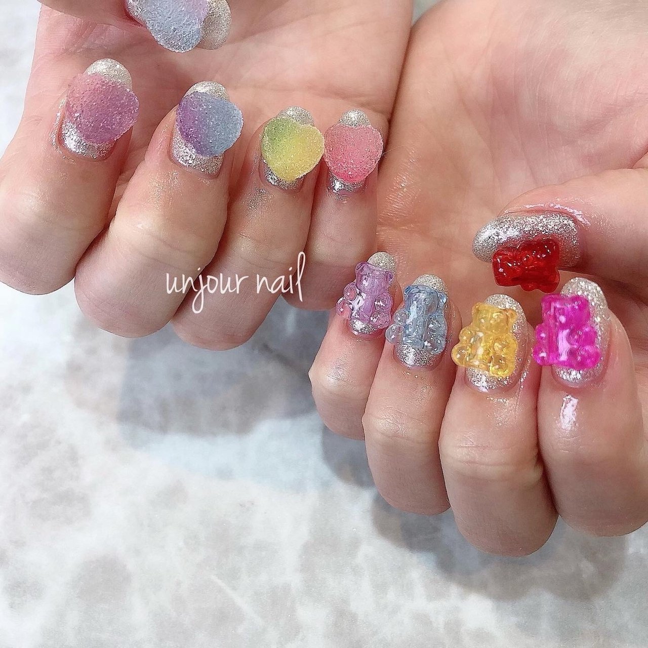 春 夏 海 ライブ ハンド ﾟyun のネイルデザイン No ネイルブック