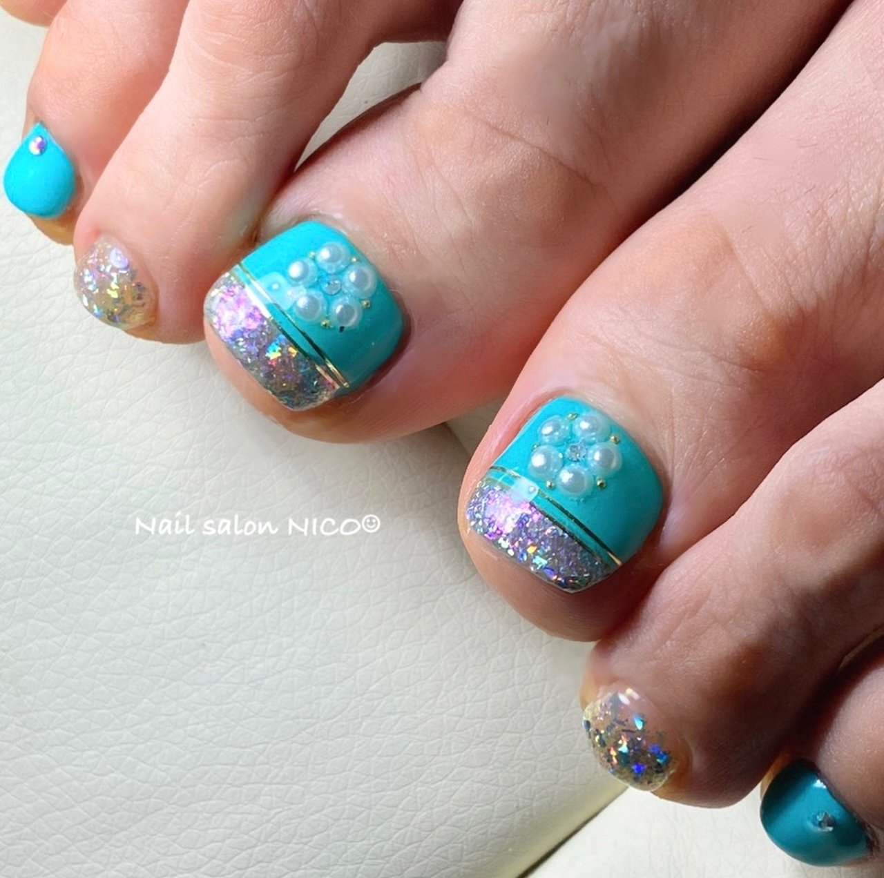 春 夏 デート 女子会 お客様 Nail Salon Nico のネイルデザイン No ネイルブック