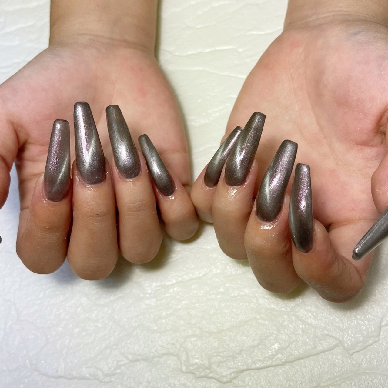 グレーネイルデスク※最後の値下げ グレーネイルデスク※最後の値下げ グレーネイルデスク※最後の