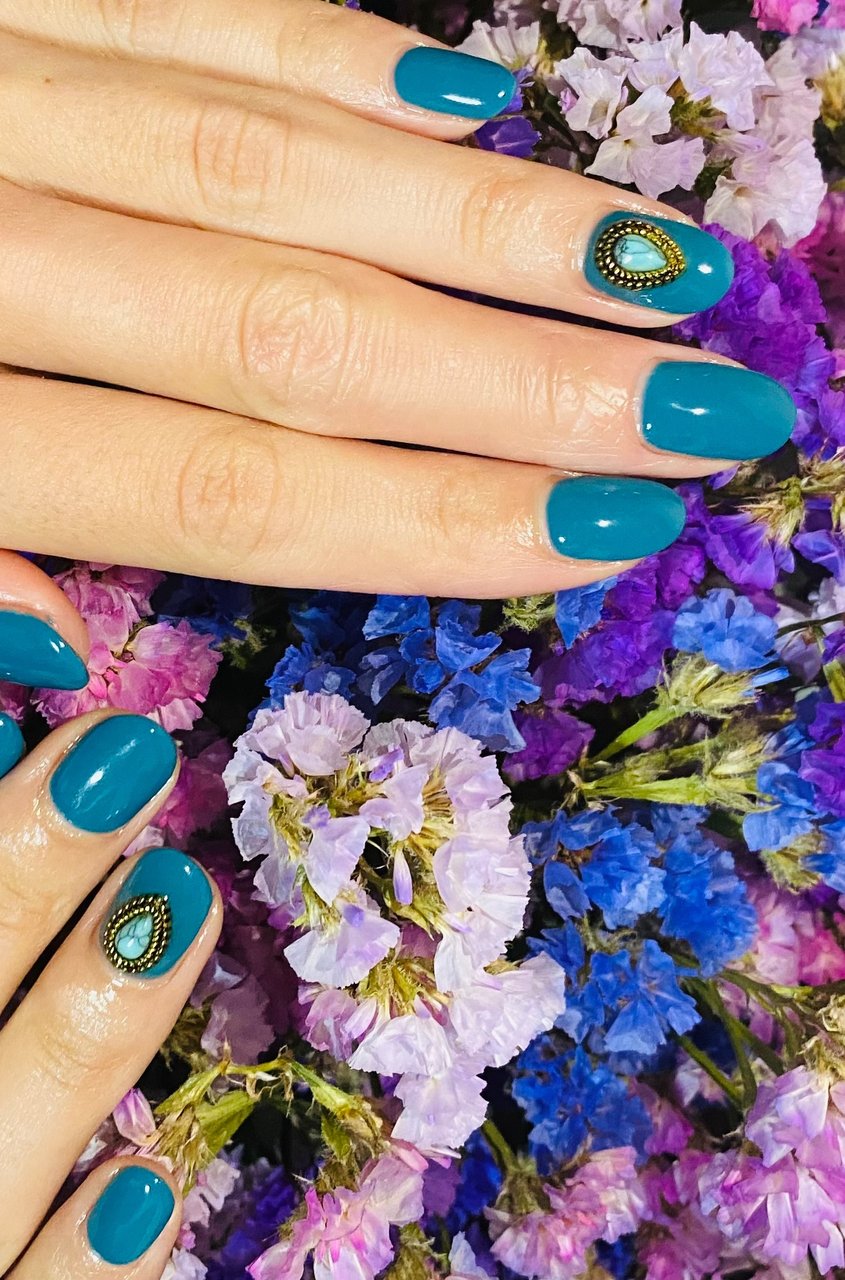 夏 オールシーズン ハンド シンプル ミディアム いろちゃんnail のネイルデザイン No ネイルブック