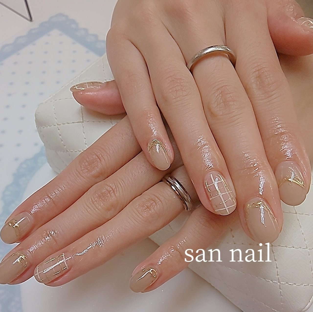 春 オールシーズン オフィス 女子会 ハンド San Nailのネイルデザイン No ネイルブック