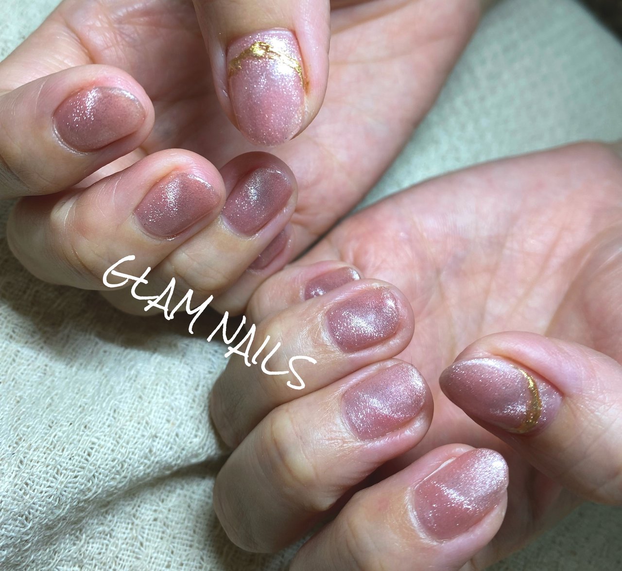 春 オールシーズン ハンド マグネット ミラー Asami Glam Nのネイルデザイン No ネイルブック