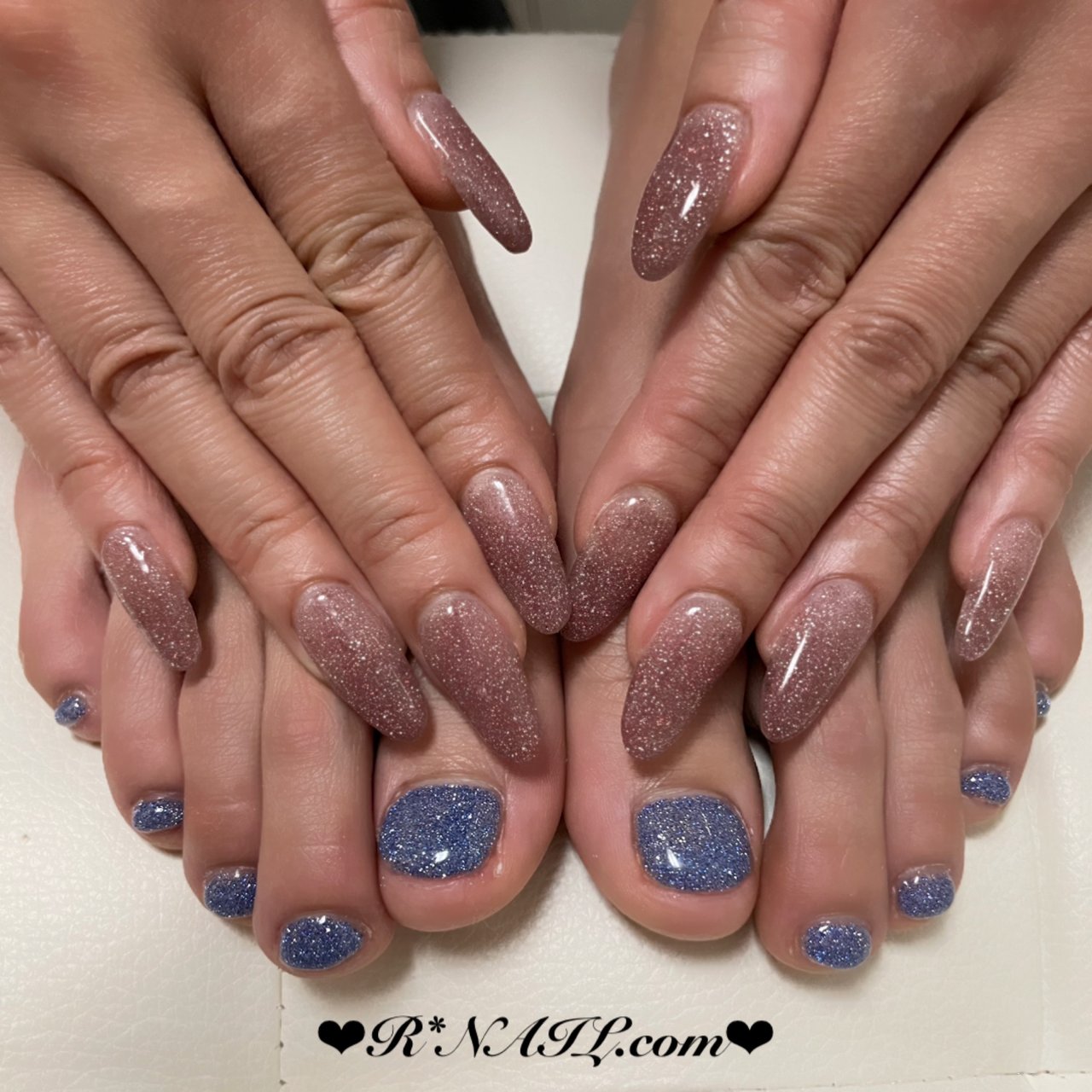 オールシーズン パーティー 女子会 ハンド ラメ R Nail Comのネイルデザイン No ネイルブック