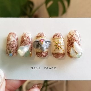 アジアンネイルのネイルデザイン ネイルブック