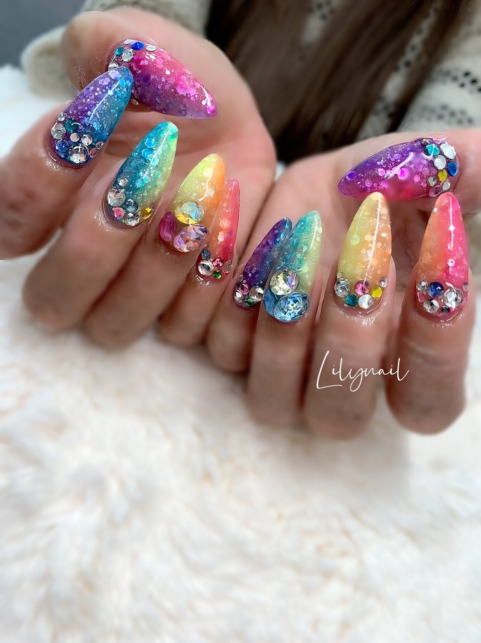 夏 七夕 海 リゾート ハンド Saya05のネイルデザイン No 767 ネイルブック