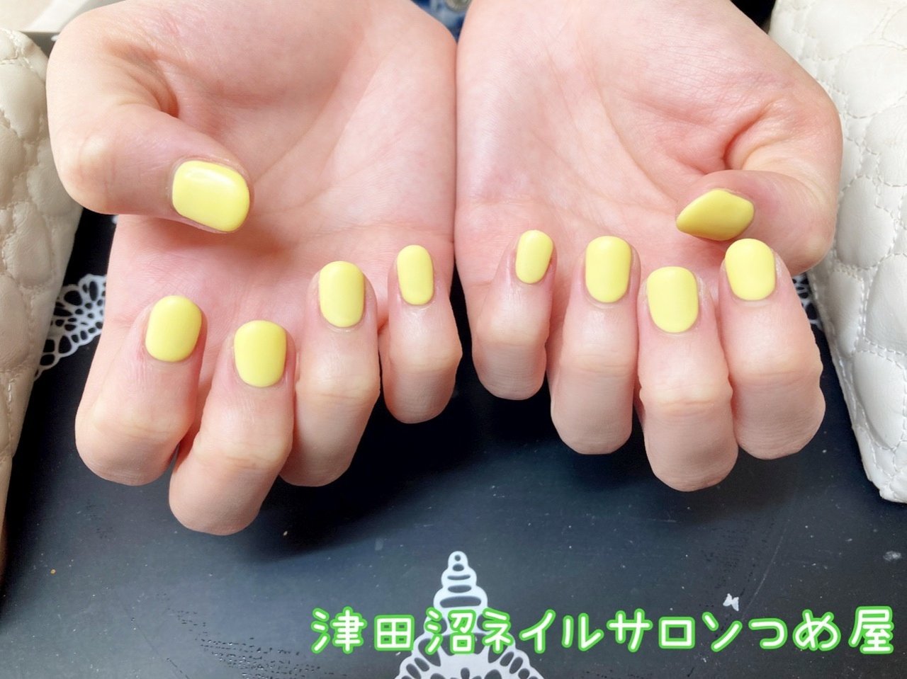 夏 オールシーズン ハンド ワンカラー マット 津田沼ネイルサロンつめ屋のネイルデザイン No ネイルブック