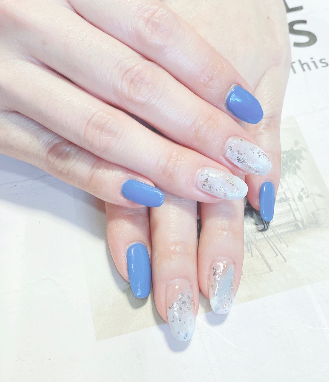 春 夏 梅雨 七夕 ハンド Nail Yのネイルデザイン No ネイルブック