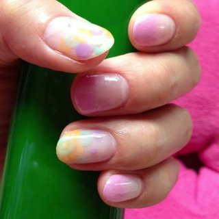 ハンド ワンカラー パープル ジェル Sqtokiciのネイルデザイン No ネイルブック