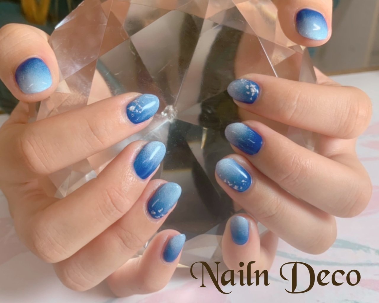 オールシーズン 梅雨 デート ハンド グラデーション Nailndecoのネイルデザイン No ネイルブック